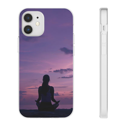 Yoga on the beach Phone Case | iPhone / Samsung