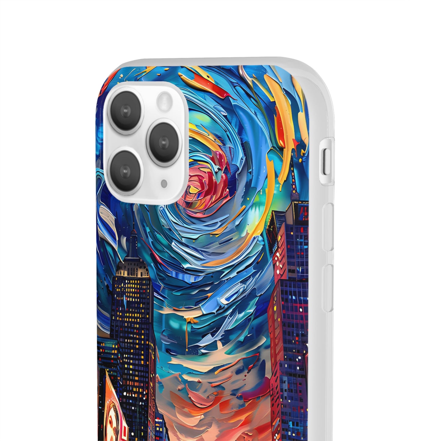 Van Gogh inspired City scene | iPhone/Samsung | Slimline Phone Case