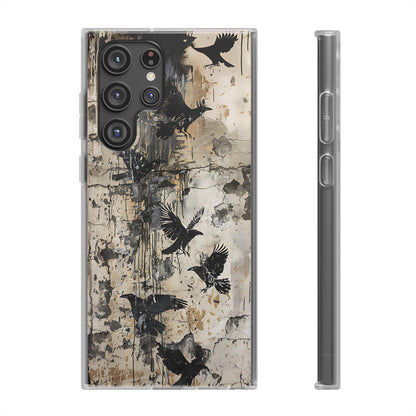 Vhils inspired birds Phone Case