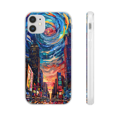 Van Gogh inspired City scene | iPhone/Samsung | Slimline Phone Case