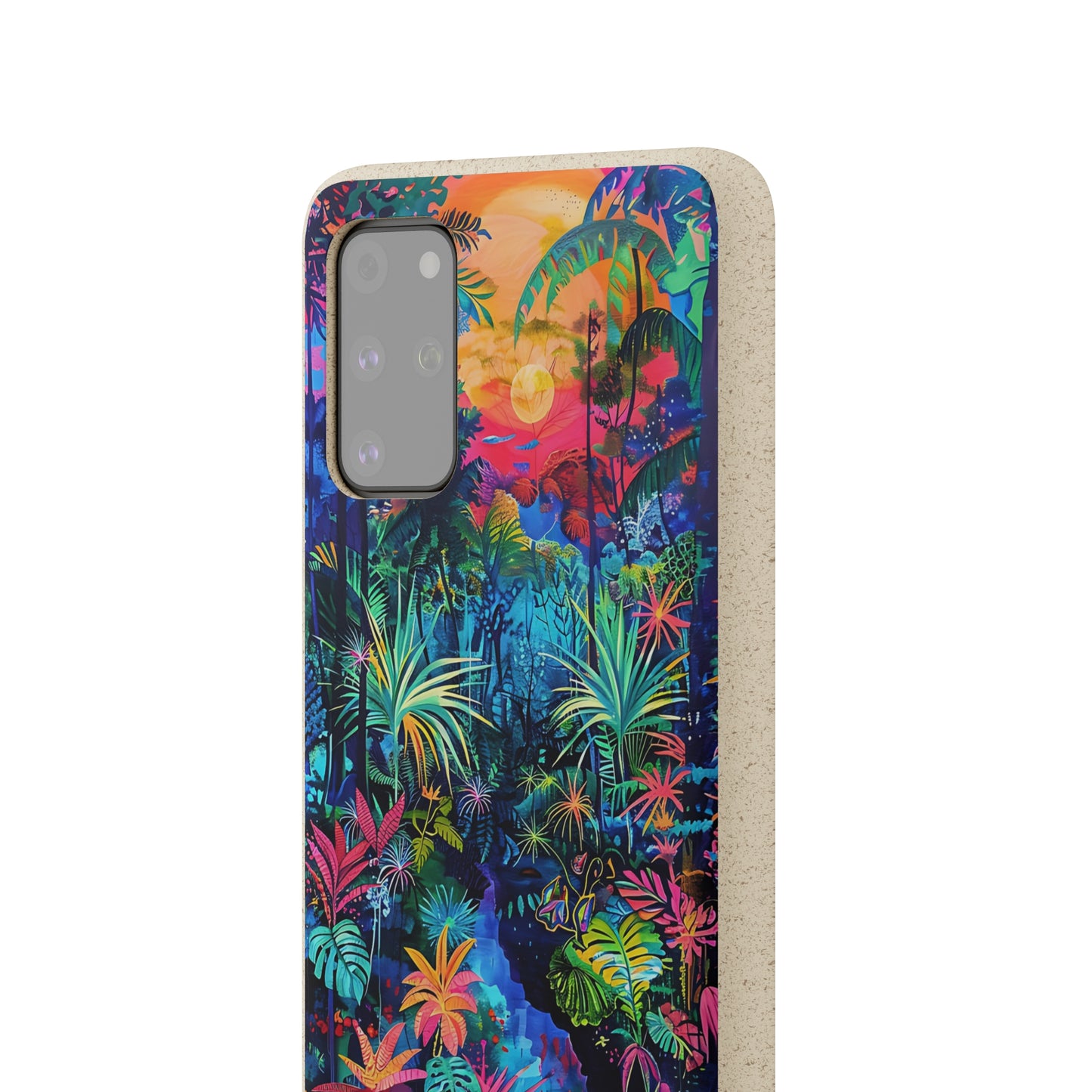 Colourful Rain Forest Biodegradable Phone Case | iPhone / Samsung