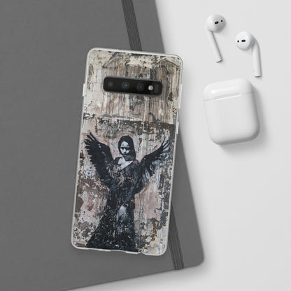 Vhils inspired Gothic Dark Angel Phone Case