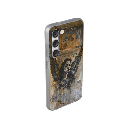 Vhils inspired Gothic Woman Phone Case