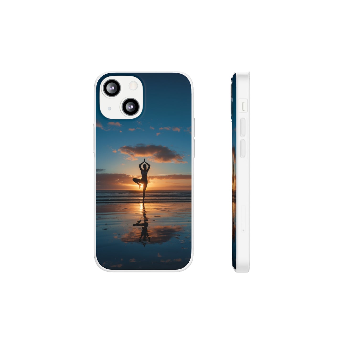 Yoga on the beach Phone Case | iPhone / Samsung