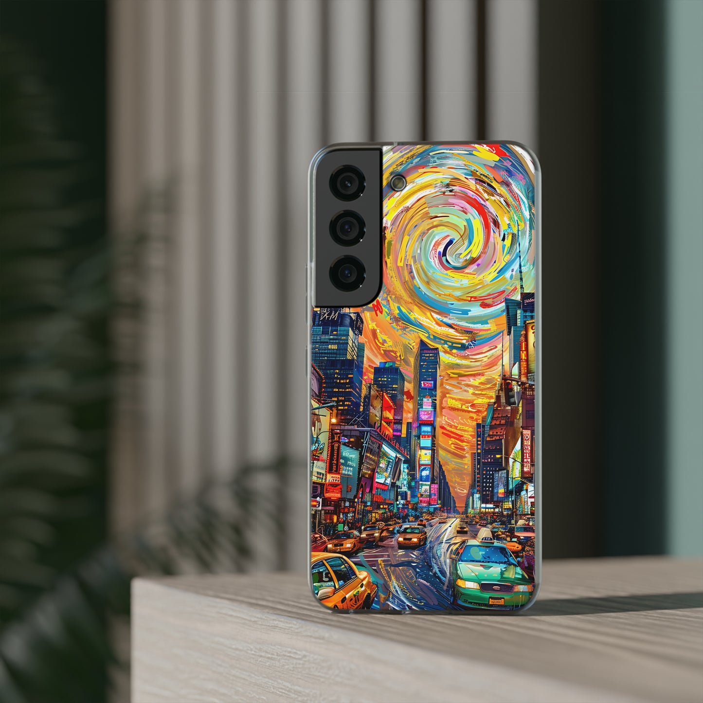 Van Gogh inspired City scene | iPhone/Samsung | Slimline Phone Case