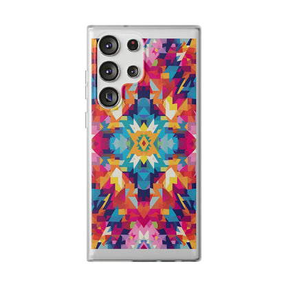 Maya Hayuk  inspired bold, colourful  pattern Phone Case