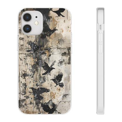 Vhils inspired birds Phone Case