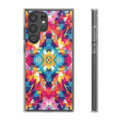 Maya Hayuk  inspired bold, colourful  pattern Phone Case