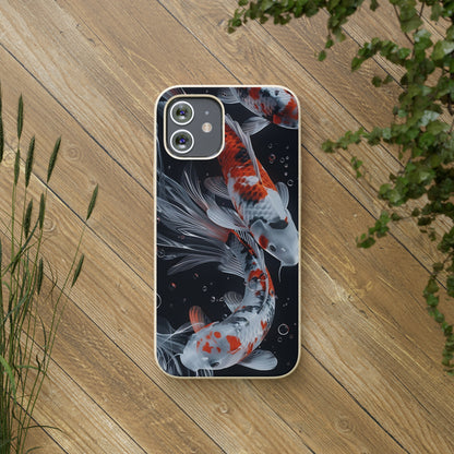 Realistic Koi Fish Biodegradable Phone Case | iPhone / Samsung