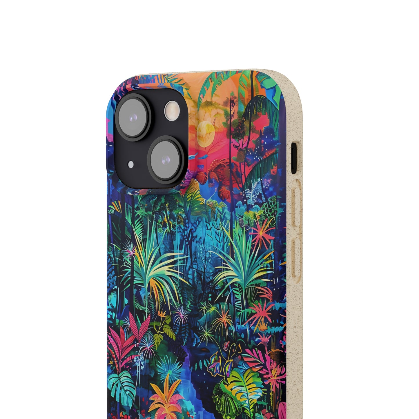 Colourful Rain Forest Biodegradable Phone Case | iPhone / Samsung