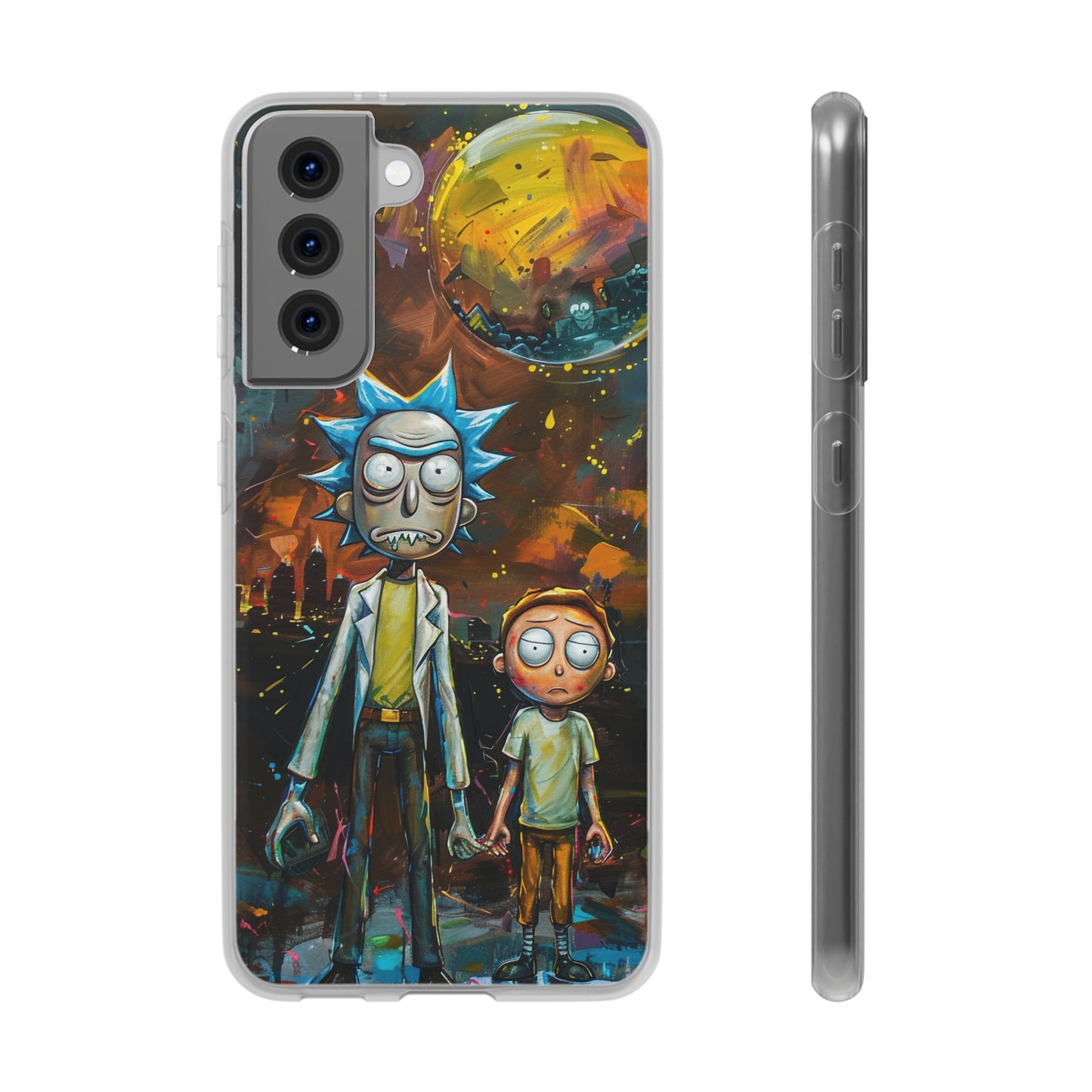 Rick and Morty realism Phone Case