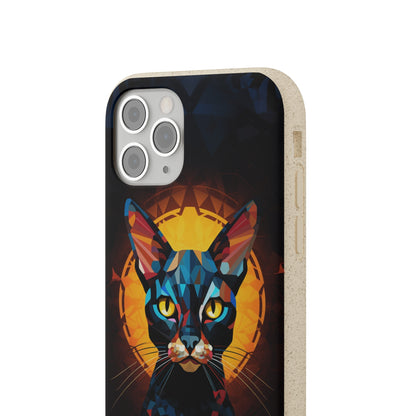 Cat Biodegradable Phone Case | iPhone / Samsung