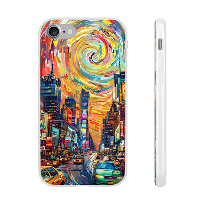 Van Gogh inspired City scene | iPhone/Samsung | Slimline Phone Case