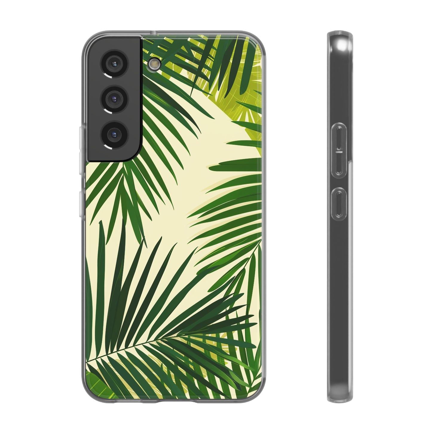 Green Leaves Pattern Phone Case | iPhone / Samsung