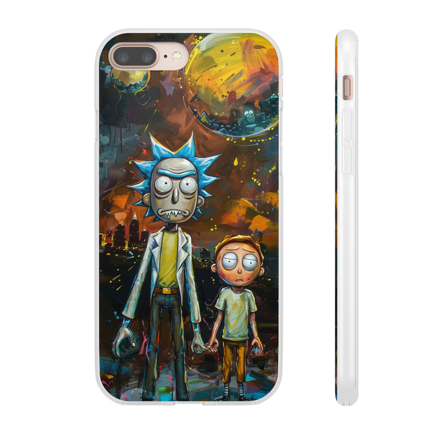 Rick and Morty realism Phone Case