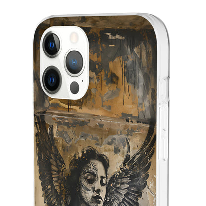 Vhils inspired Gothic Woman Phone Case