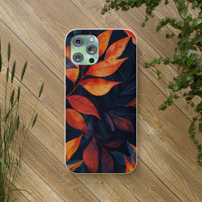 Autumnal Leaves Biodegradable Phone Case | iPhone / Samsung