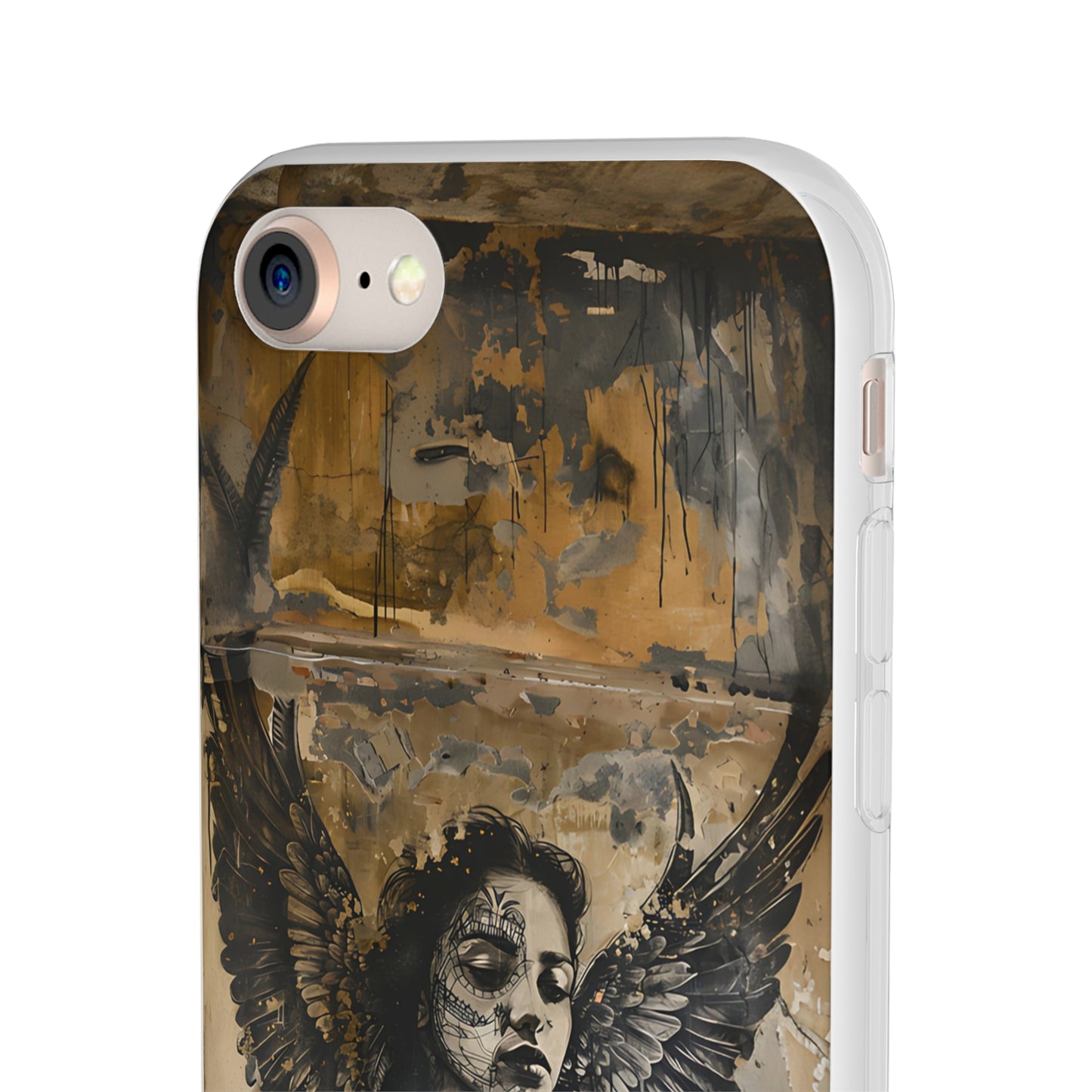 Vhils inspired Gothic Woman Phone Case