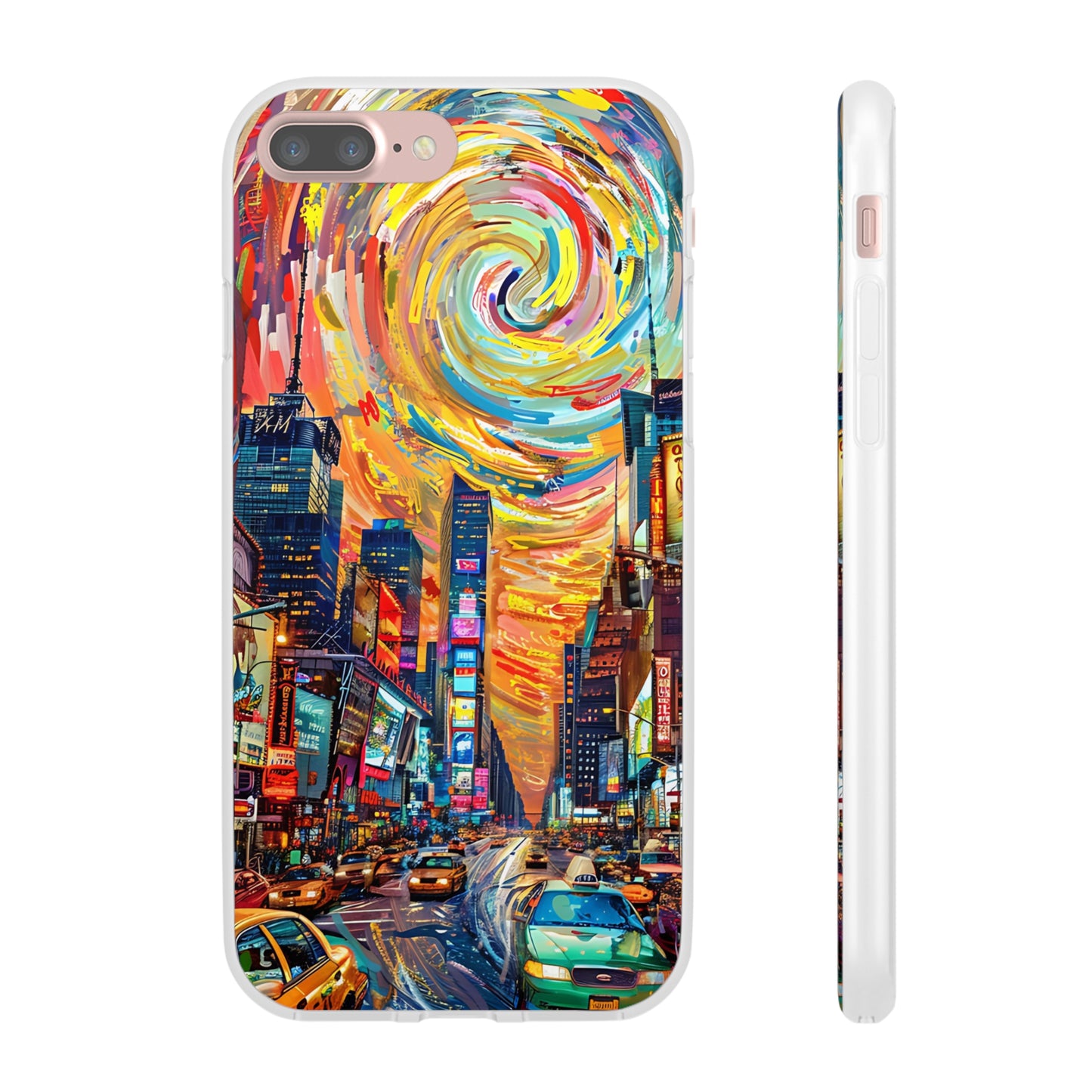 Van Gogh inspired City scene | iPhone/Samsung | Slimline Phone Case