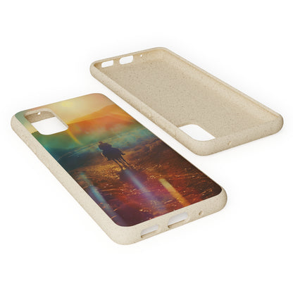 Horse rider cinematic Biodegradable Phone Case | iPhone / Samsung