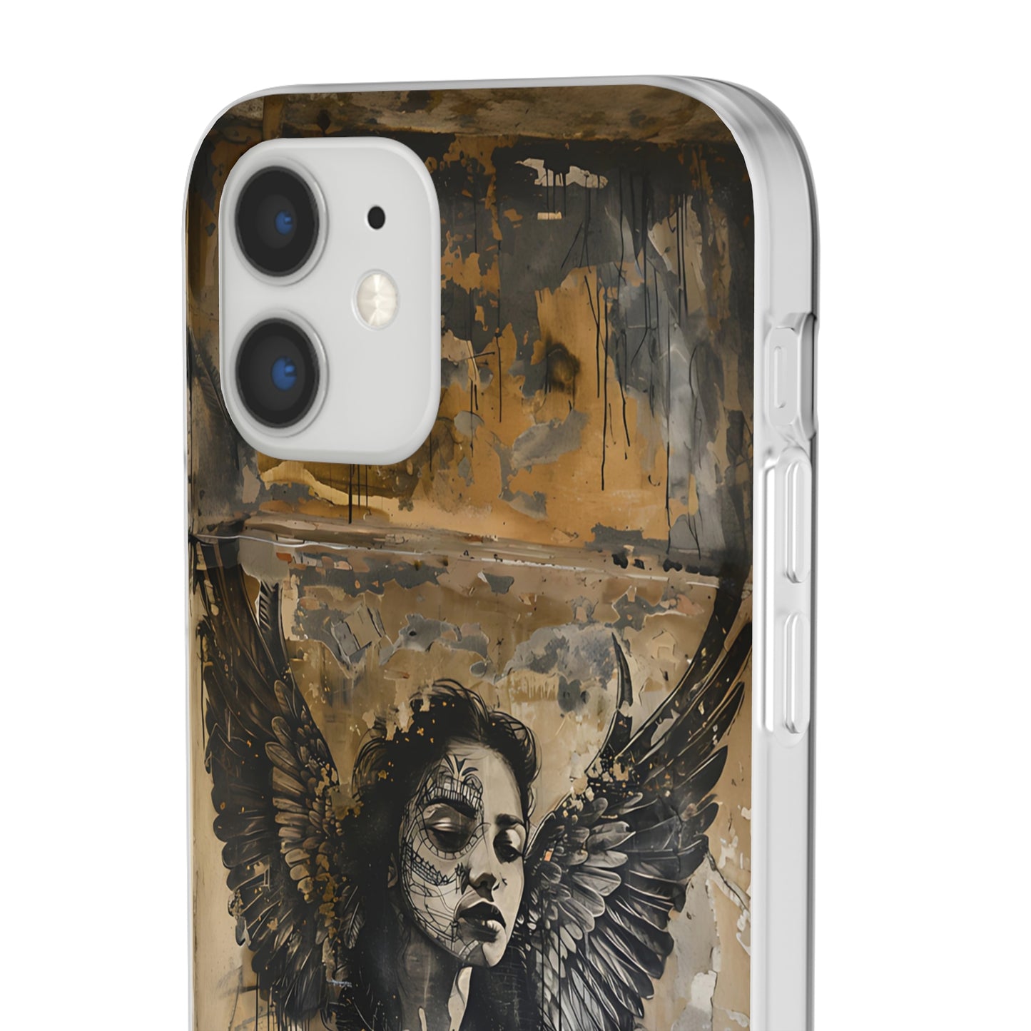 Vhils inspired Gothic Woman Phone Case