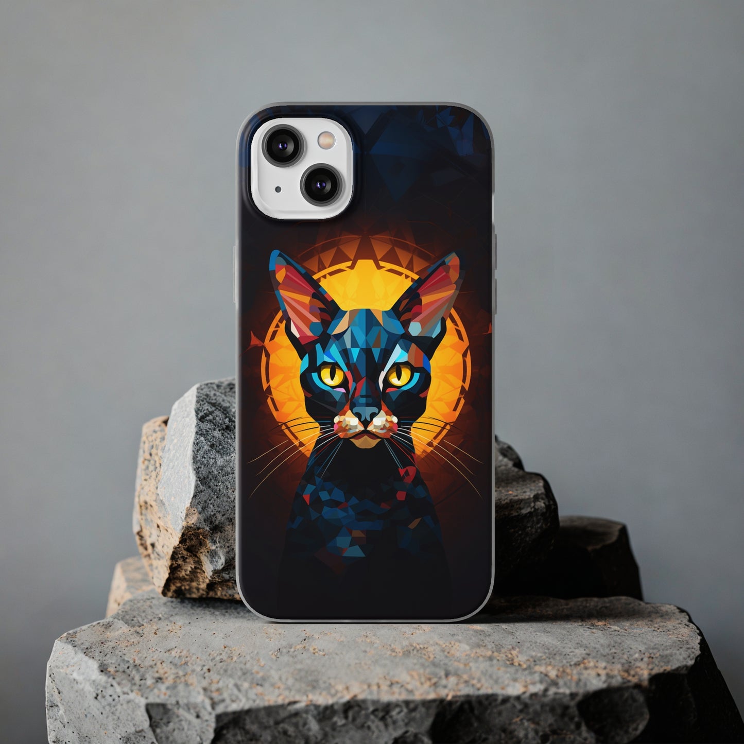 Cat Pattern Phone Case | iPhone / Samsung