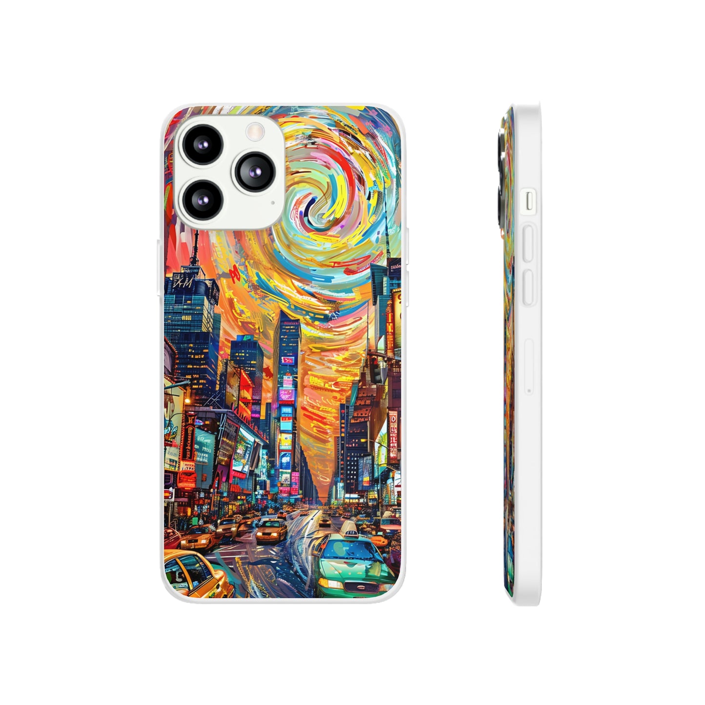 Van Gogh inspired City scene | iPhone/Samsung | Slimline Phone Case