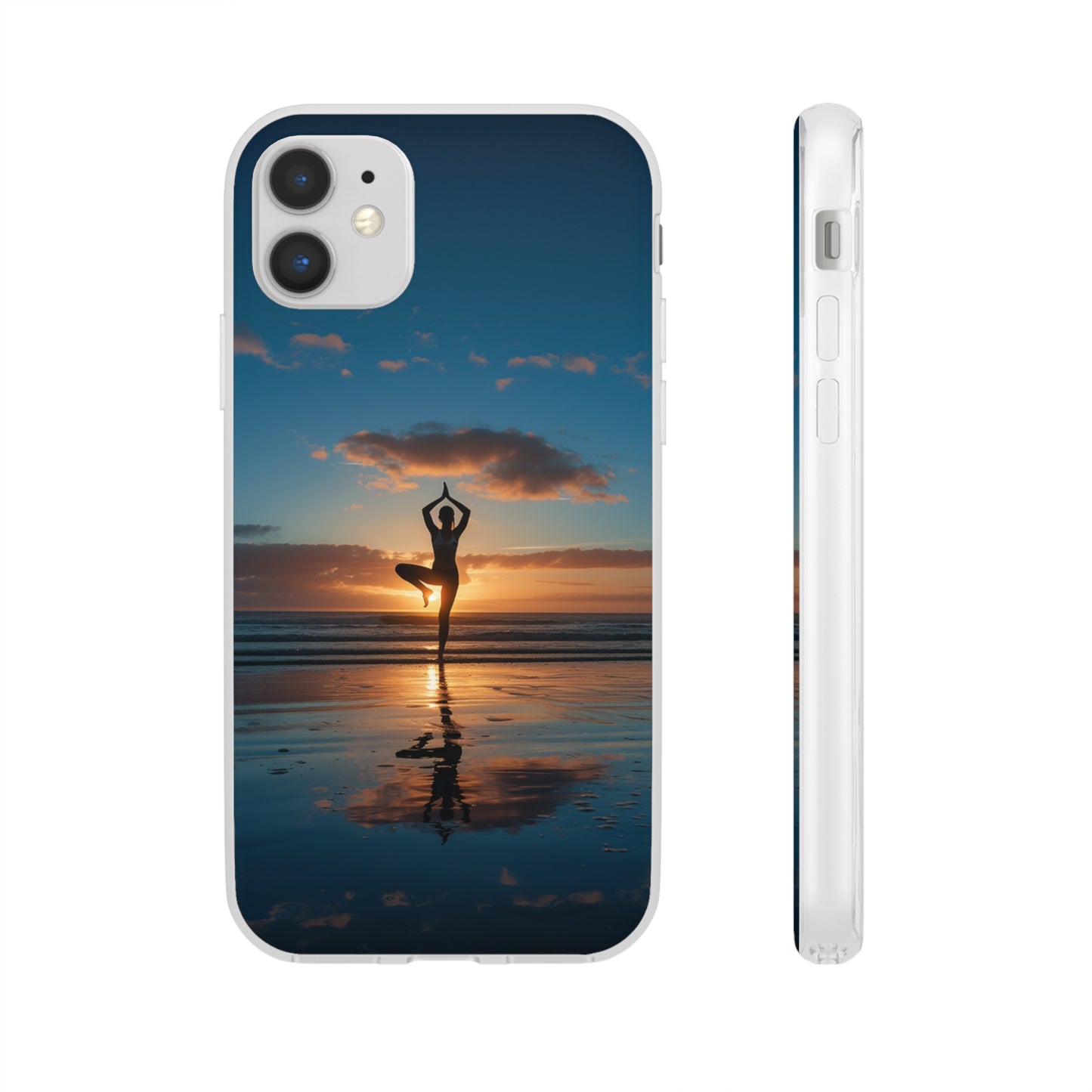 Yoga on the beach Phone Case | iPhone / Samsung