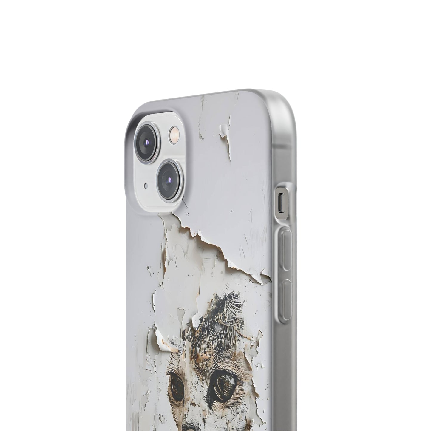 Vhils inspired Cat Phone Case | iPhone / Samsung