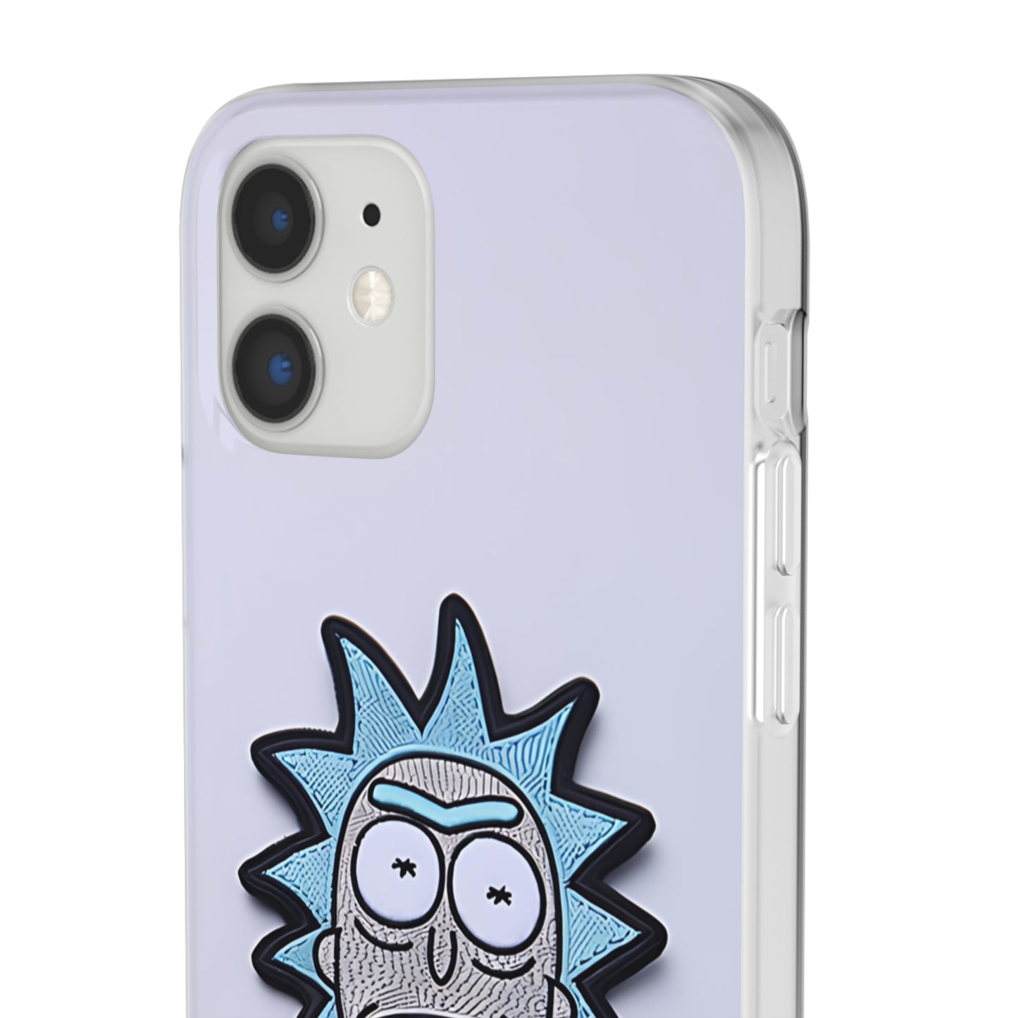 Rick and Morty badge Phone Case