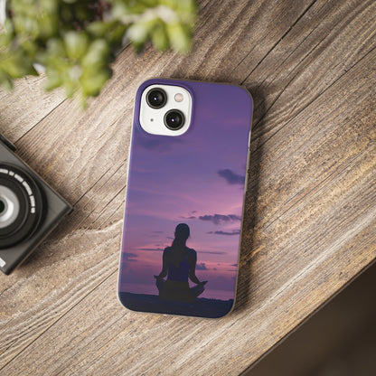 Yoga on the beach Phone Case | iPhone / Samsung