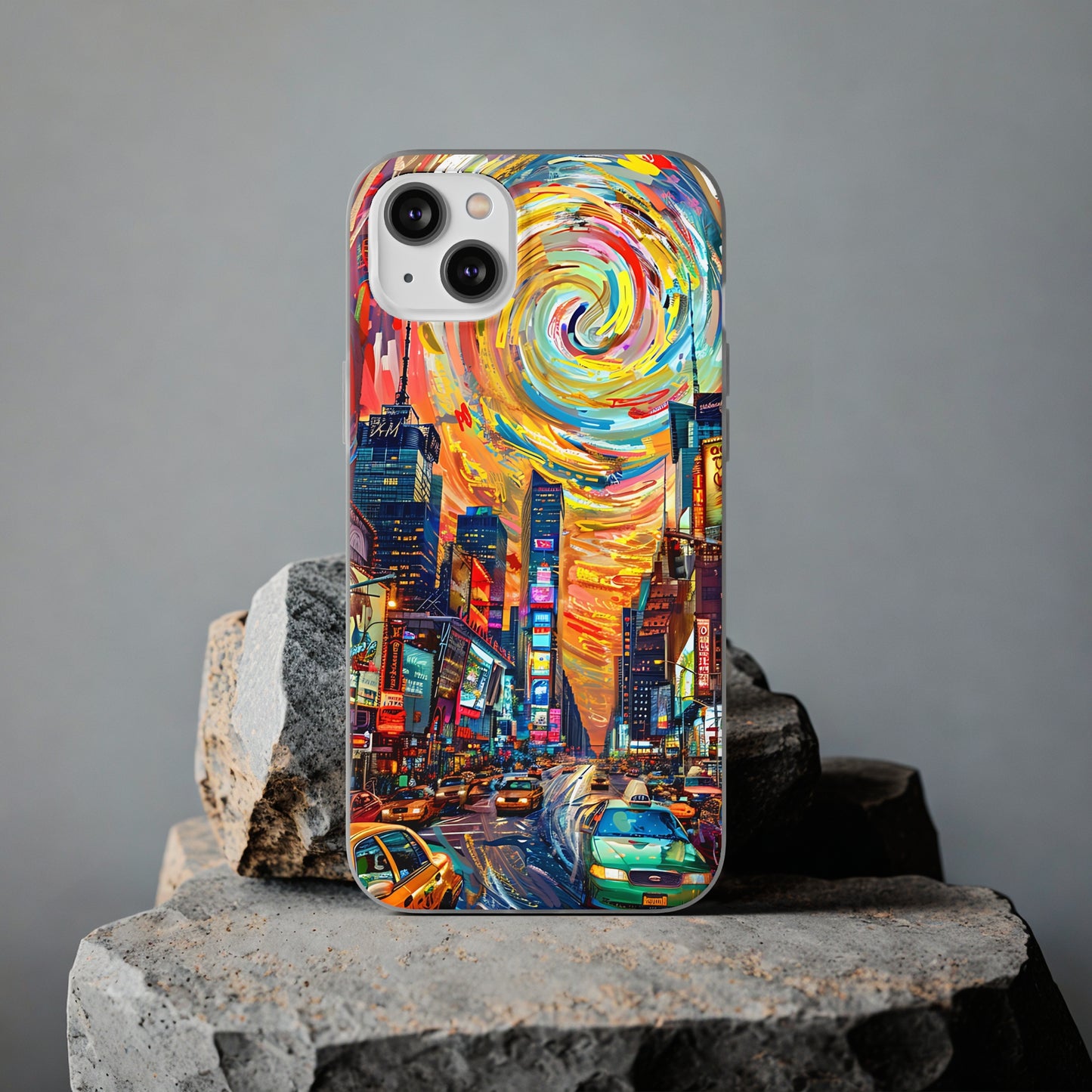 Van Gogh inspired City scene | iPhone/Samsung | Slimline Phone Case