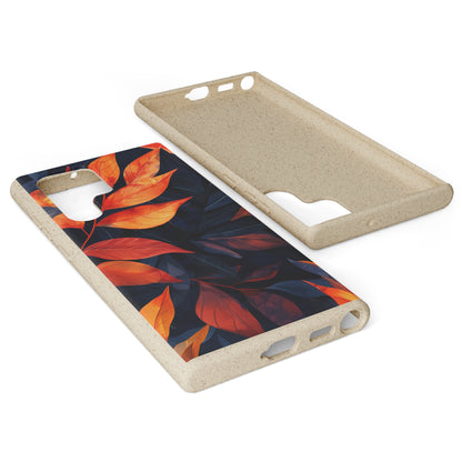 Autumnal Leaves Biodegradable Phone Case | iPhone / Samsung