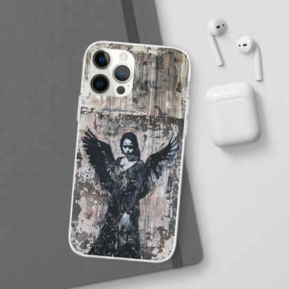 Vhils inspired Gothic Dark Angel Phone Case