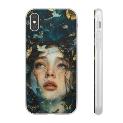 Girl under water contemporary style | iPhone/Samsung | Slimline Phone Case