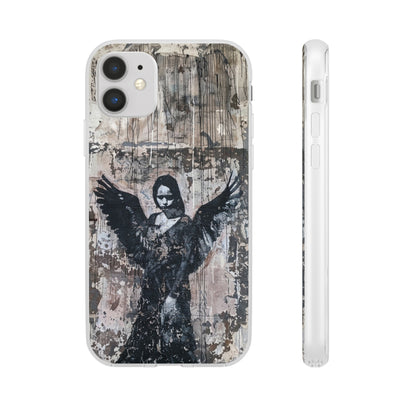 Vhils inspired Gothic Dark Angel Phone Case