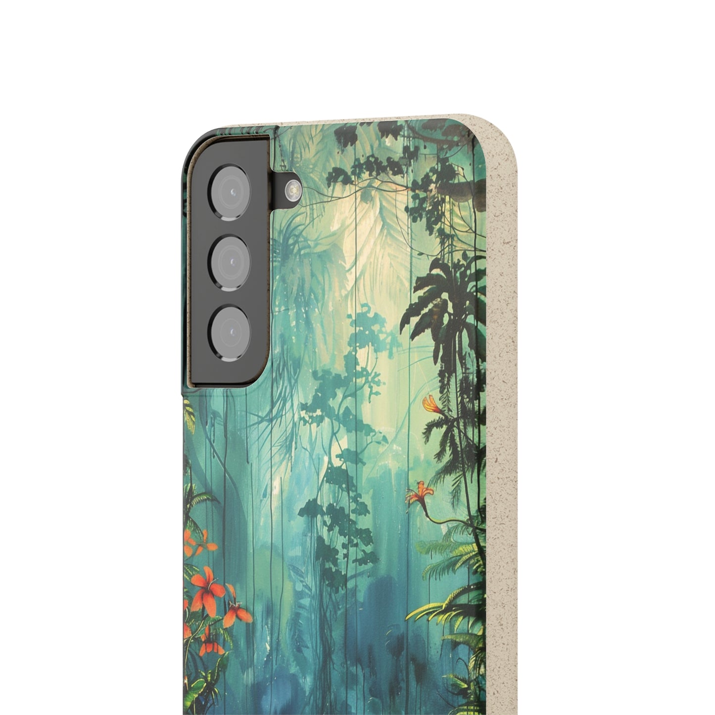 Rain Forest Clearing Scene Biodegradable Phone Case | iPhone / Samsung