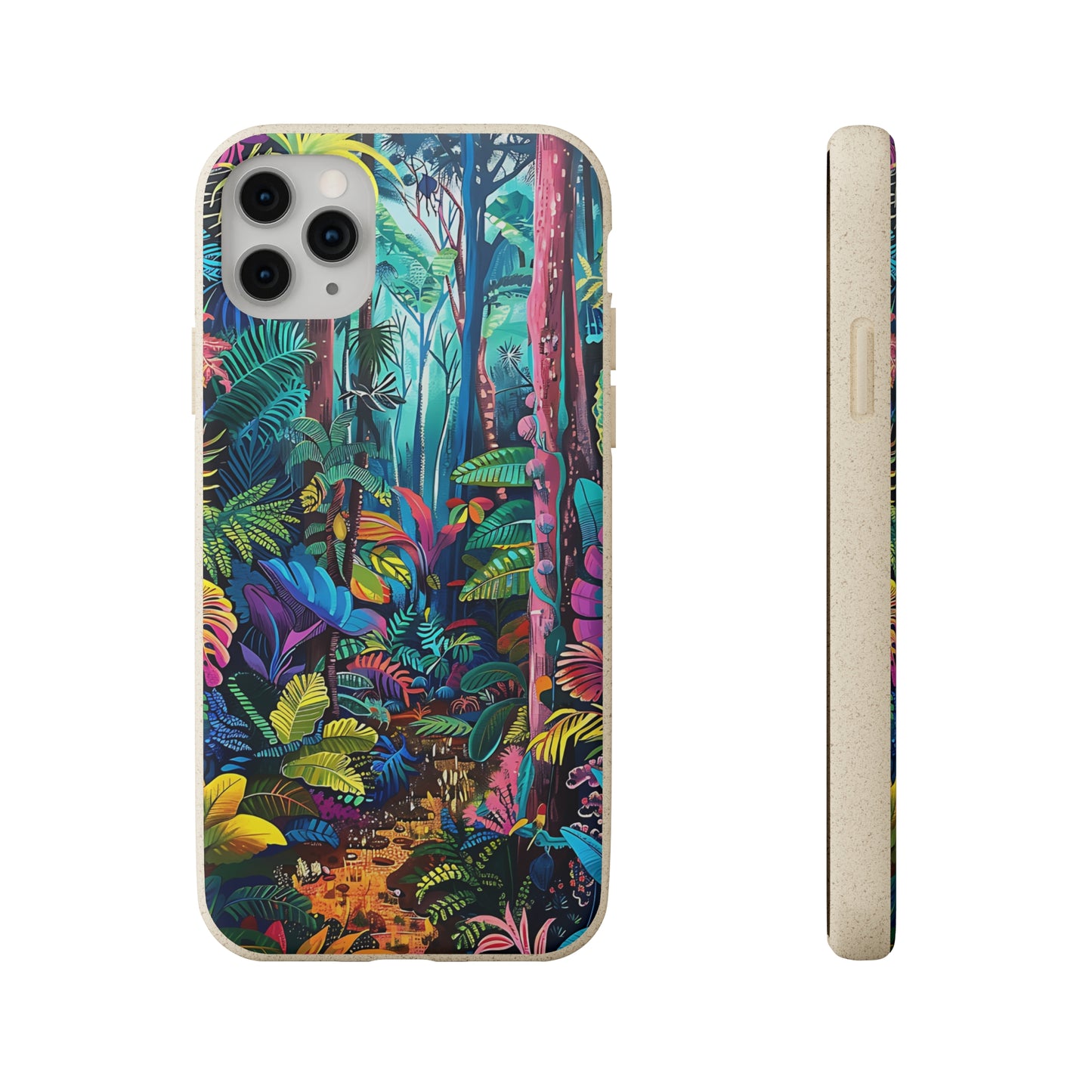 Colourful Rain Forest Biodegradable Phone Case | iPhone / Samsung