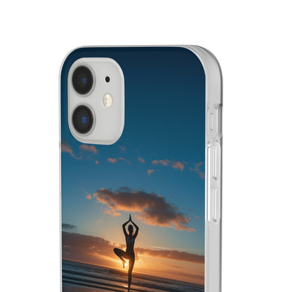 Yoga on the beach Phone Case | iPhone / Samsung