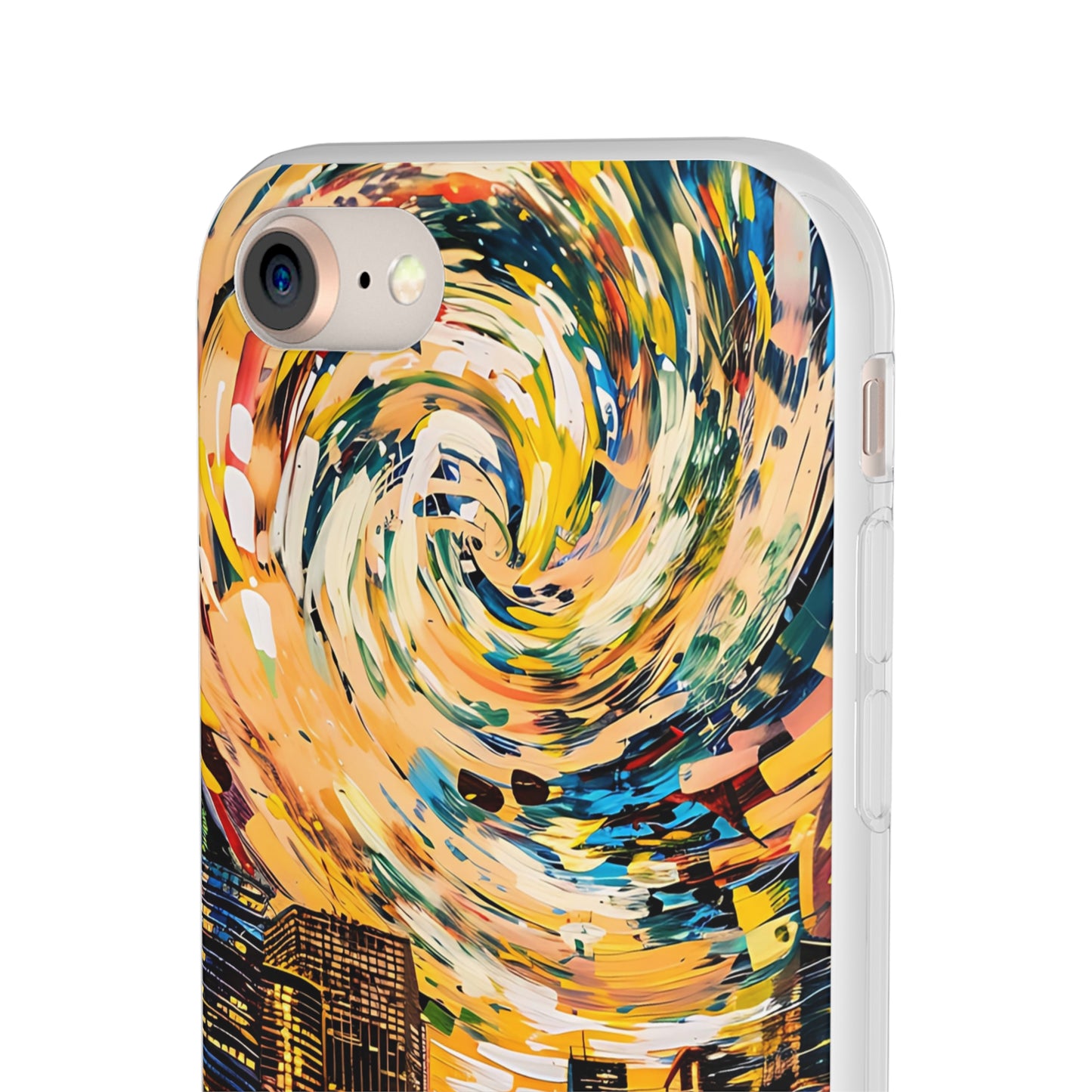 Van Gogh inspired City scene | iPhone/Samsung | Slimline Phone Case