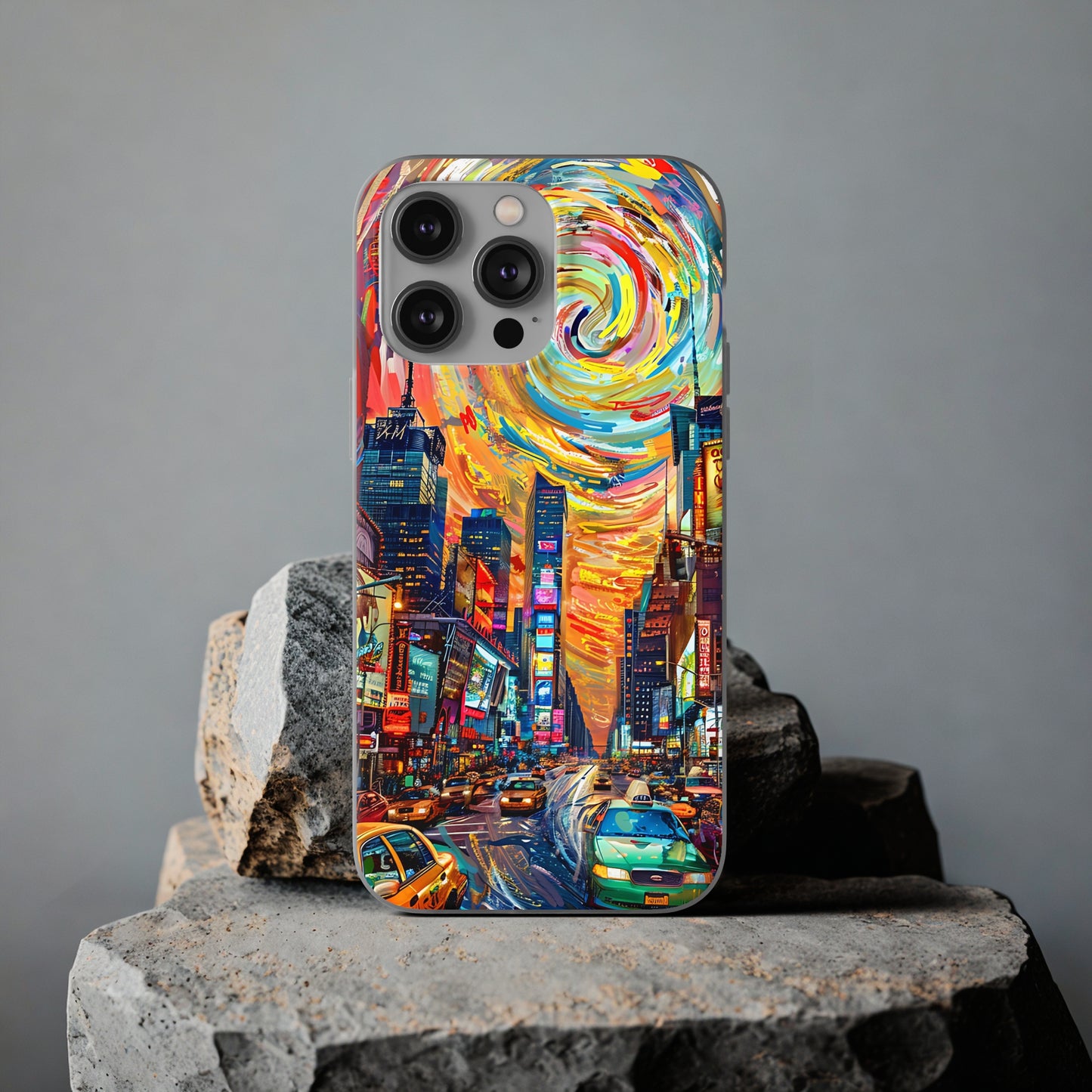 Van Gogh inspired City scene | iPhone/Samsung | Slimline Phone Case