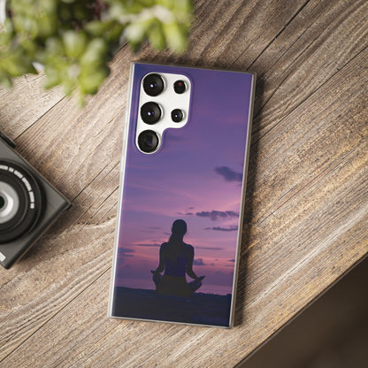 Yoga on the beach Phone Case | iPhone / Samsung