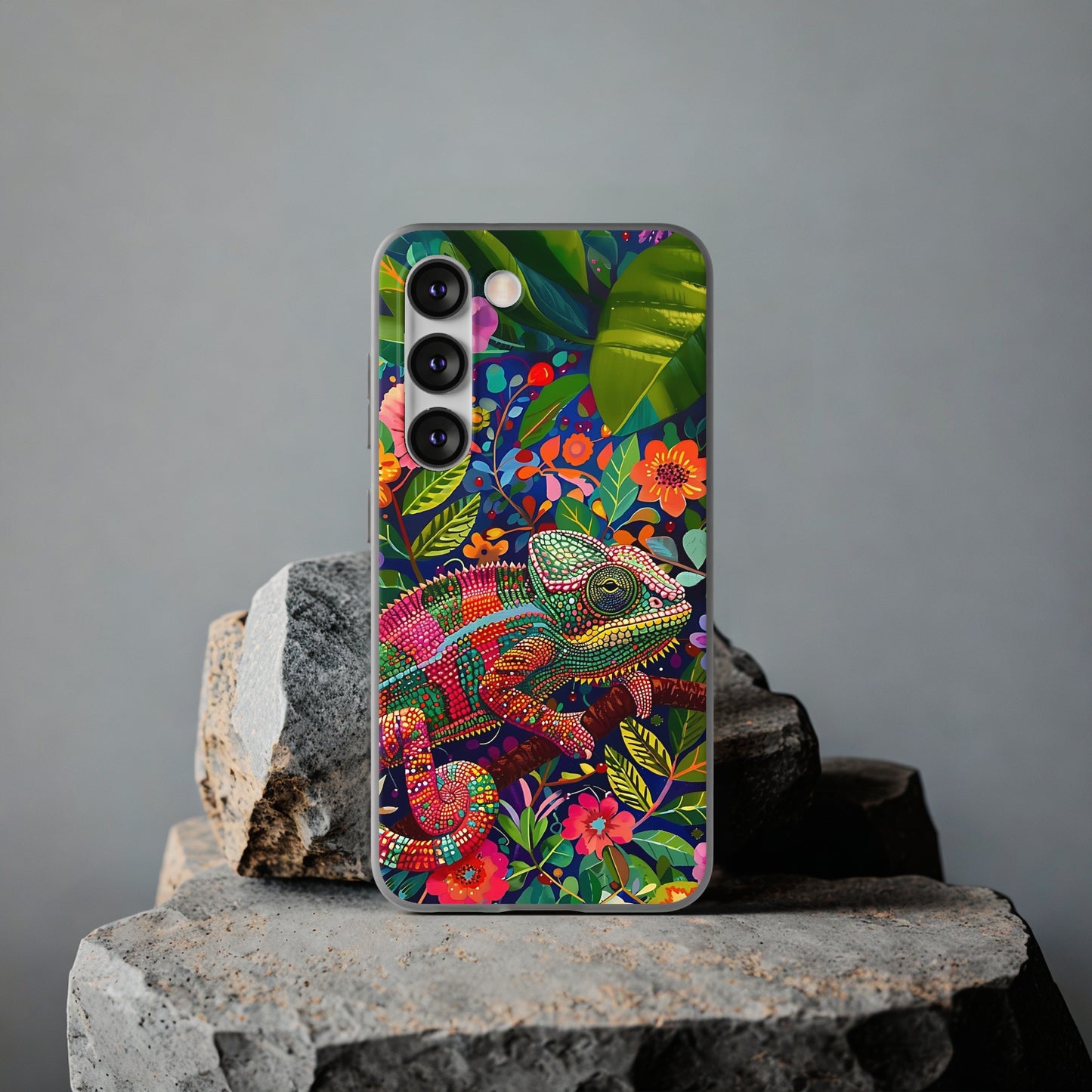 chamelion bold, bright Phone Case