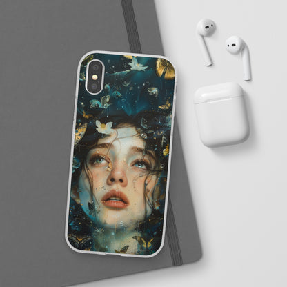 Girl under water contemporary style | iPhone/Samsung | Slimline Phone Case