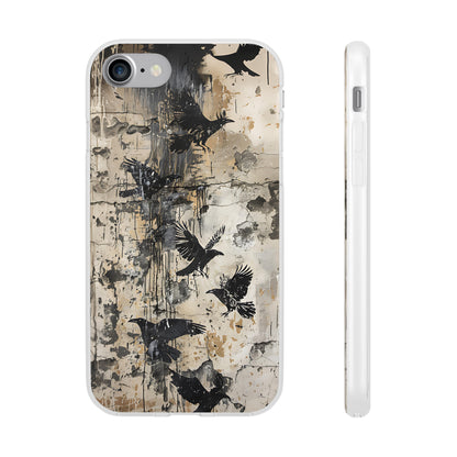 Vhils inspired birds Phone Case