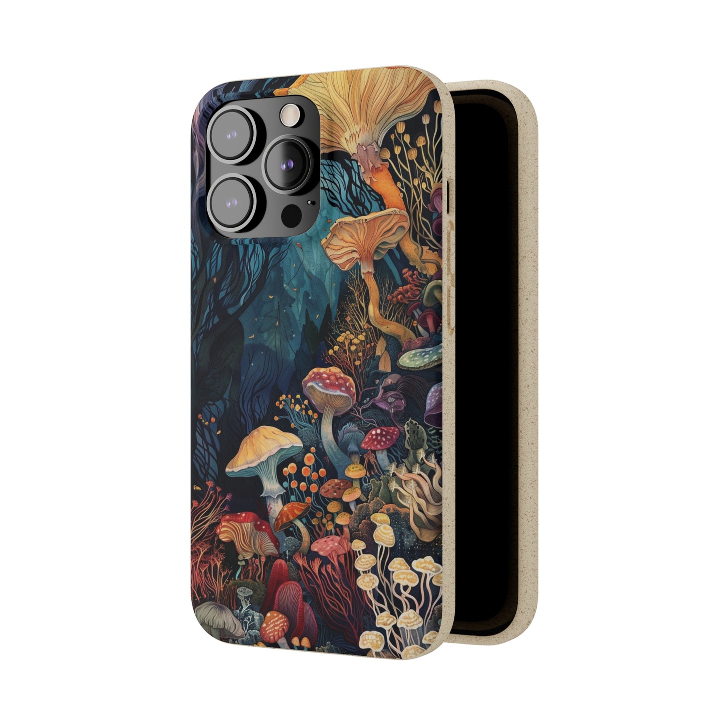 Mushroom Forest Biodegradable Phone Case | iPhone / Samsung