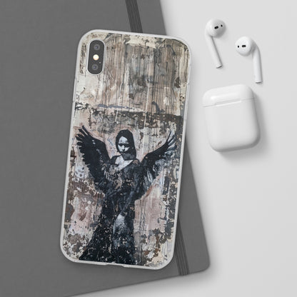 Vhils inspired Gothic Dark Angel Phone Case