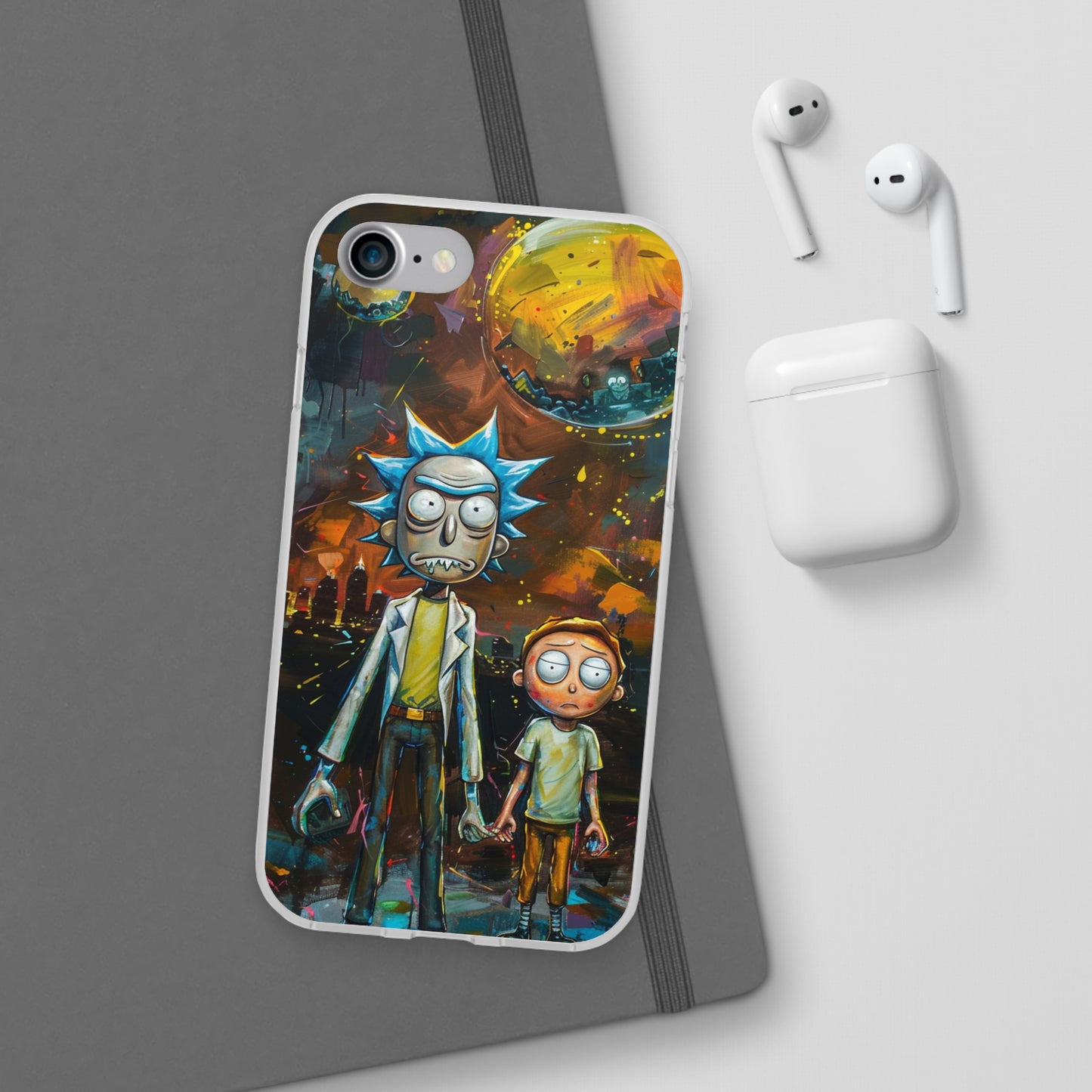 Rick and Morty realism Phone Case