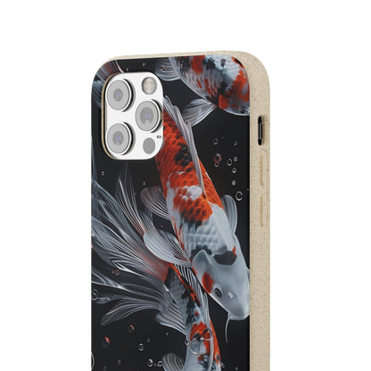 Realistic Koi Fish Biodegradable Phone Case | iPhone / Samsung