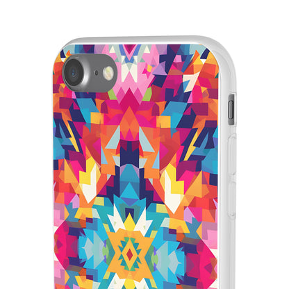 Maya Hayuk  inspired bold, colourful  pattern Phone Case